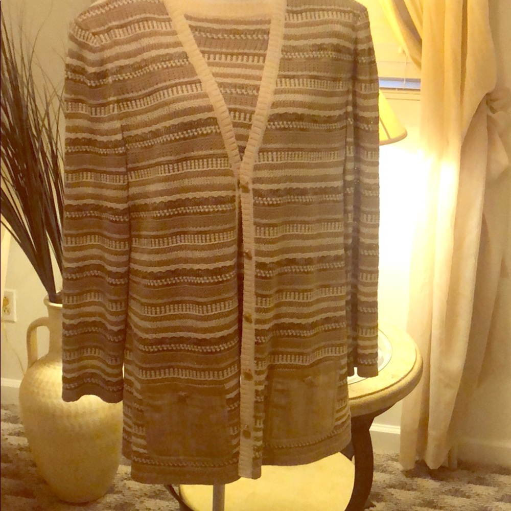 St. John sport cardigan set